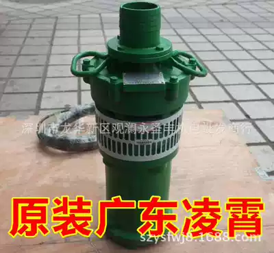 Guangdong Lingxiao QY65-10-3 three-phase submersible pump oil-filled submersible pump oil immersion pump clean water pump 4 inch