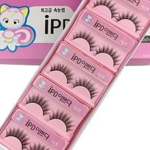 Fake eyelashes, natural long, simulated pointed tail, cluster like, thick cotton thread, hard stem, stage performance, Barbie eye makeup, European and American makeup