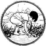 Impression-Obsession self-adhesive rubber stamp* seal D13015 picking up shells