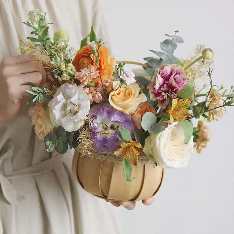 Teacher's Day Hand Pumpkin Flower Basket Wood Slices Basket Flower children Bamboo basket Vine Choreography Dried Flowers Flower Flower Flower Flower Flower Flower Flower Flower Flower Flower Flower Flower Flower Flower Flower Flower Flower Flower Flower Flower Flower Arrangement