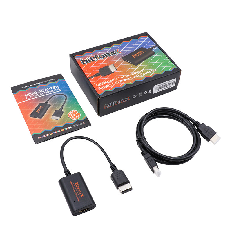 Sega Dreamcast Game Console HDMI High-Definition Adapter Dc Video Converter Sega Dreamcast Game Console HDMI High-Definition Adapter Dc Video Converter