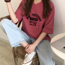 Summer fat mm belly top loose Korean version of Super fat size womens special size foreign cotton short sleeve t-shirt women
