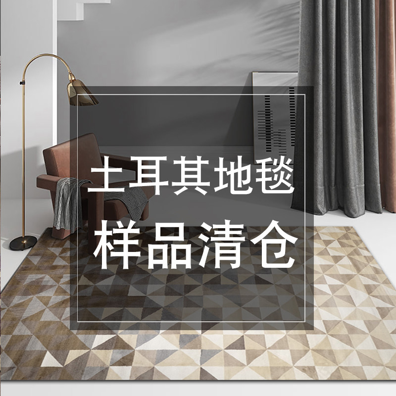 Turkey imported living room carpet modern style sofa cushion light luxury style bedroom bedside floor mat sample clearance processing