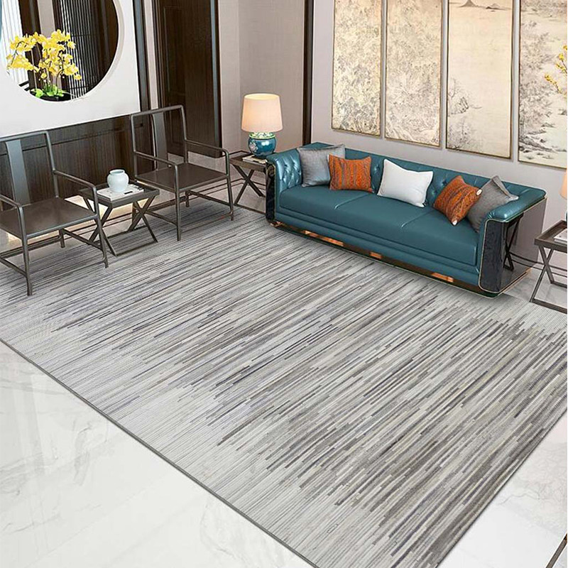 Modern wind light luxury hand-made dairy skin rug Nordic living room sofa bedroom side blanket fur mat