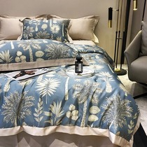 Home 1 5 m Summer by 2 m Four pieces of water washable true silk Summer cool by naked sleep smooth air conditioning by a thin layer of cool