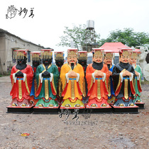 1 3 m shi dian yan luo Hades like yan wang ye Idol Yama yan luo one resin Buddha Factory Direct