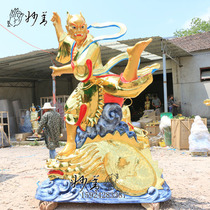 Factory direct sales of FRP resin Buddha statue 2 6 meters Qui star statue Quixing Juxing Fighting Qui Star Fighting