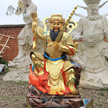 Wu Caishen Zhao Gongming Buddha statue stepping on the tiger to recruit wealth God Buddha statue town house FRP resin crafts