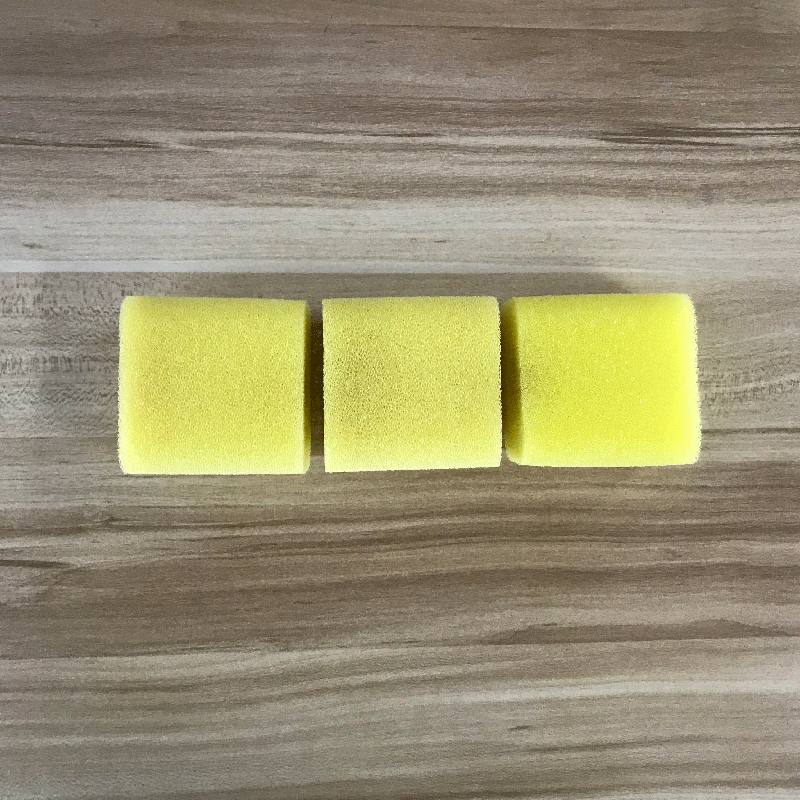 HE ultra white small fish tank built-in special cotton filter cotton yellow cotton 3 pieces