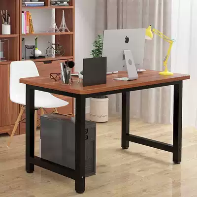 Rectangular table, simple computer desktop table, bedroom disassembly, one meter, one centimeter, widened, Xiaozhuo Zi, simple office