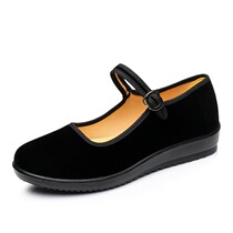 Hotel waiters cleaning working shoes childrens