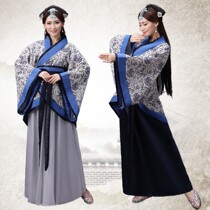 The new blue-and-white porcelain womens clothes womens