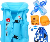 Child life jacket buoyancy vest split baboy swimming vest