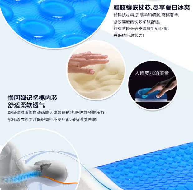 Bộ nhớ mousse chính hãng cho phụ nữ gối chống trào ngược cho trẻ sơ sinh