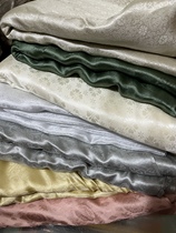 Framing material: Silk flower damask Mounting material: High density 5 silk flower damask Museum silk flower damask pure silk damask