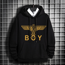 秋冬季情侣款boy潮流卫衣套装