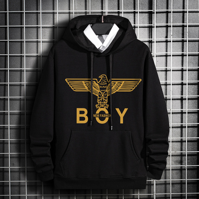 秋冬季情侣款boy潮流卫衣套装