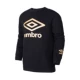 Umbro Yin Bao mùa xuân và mùa hè mới thể thao và giải trí áo len cổ tròn nam áo thể thao áo thun UV174AP2415 - Thể thao lông cừu / jumper