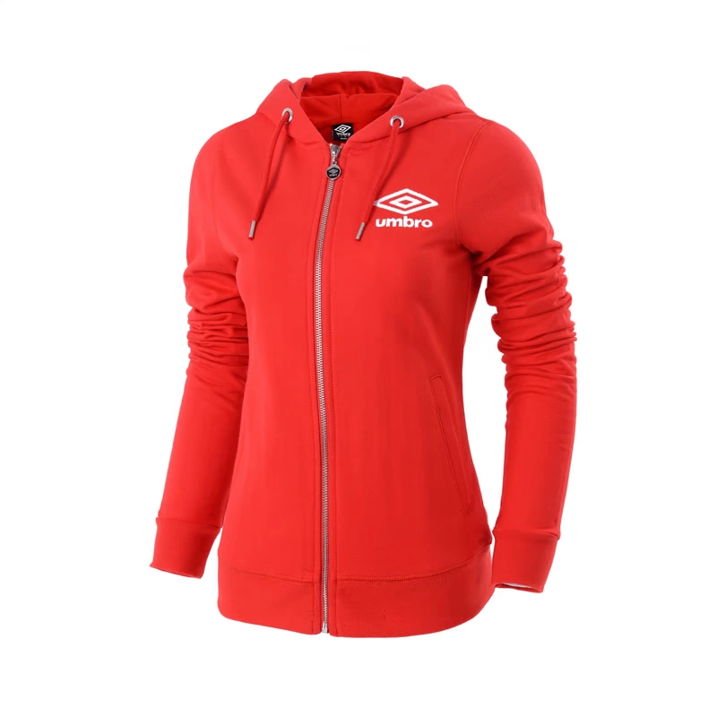 Umbro Yin Bao mùa thu đông mới áo thể thao giản dị áo khoác nữ dài tay áo len trùm đầu áo khoác UCC63226 áo khoác chạy bộ nam