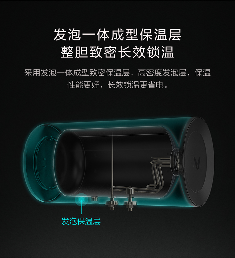 bình nóng lạnh olympic Máy nước nóng VIOMI / 云 VEW602-W hộ gia đình điện nhỏ lưu trữ loại 60L lít phòng tắm tốc độ nóng máy nước nóng năng lượng mặt trời đại thành