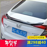 16 Honda Honda thế hệ thứ 10 đuôi xe đuôi mười thế hệ Civic bấm đuôi cánh cố định sửa đổi cánh