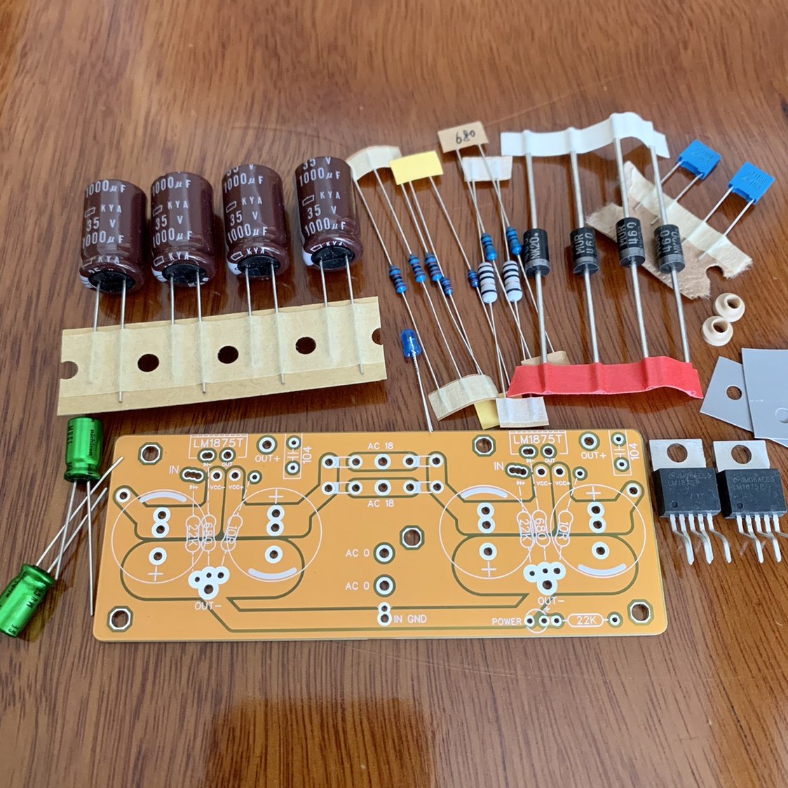 LM1875t功放板DIY发烧友必备！47LAB版2.0声道立体声HIFI功放，音质升级新选择！-音调板-淘宝好物网