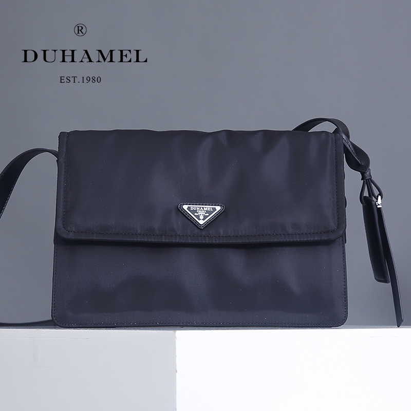 Messenger bag men's backpack shoulder bag nylon tarpaulin trend men's bag casual cross-body bag men's multi-layered bag