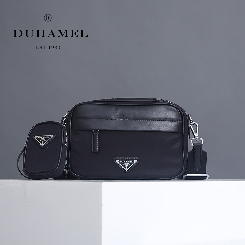 New nylon cloth handbag casual men's clutch bag canvas men's bag small shoulder bag Korean version messenger backpack