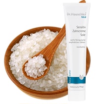 Spot Aqing German family Hauschka sensitive sea salt health tooth toothpaste 75ML tooth protection