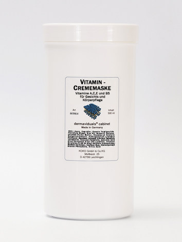 Spot German DMS Demex Multivitamin Creamy Facial Mask Yard 500ml nourishing and repairing reinforced version