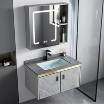 Hanging Wall Washing Basin Combined Small Household Balcony Bathroom Simple Ceramic Household Toilet