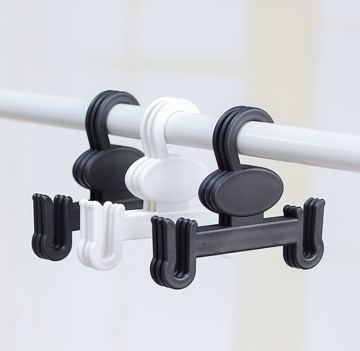 Shopping mall supermarket thickened and bold flip flops sandals plastic shoe hook hook drying shoes shoes display multifunctional shoe holder