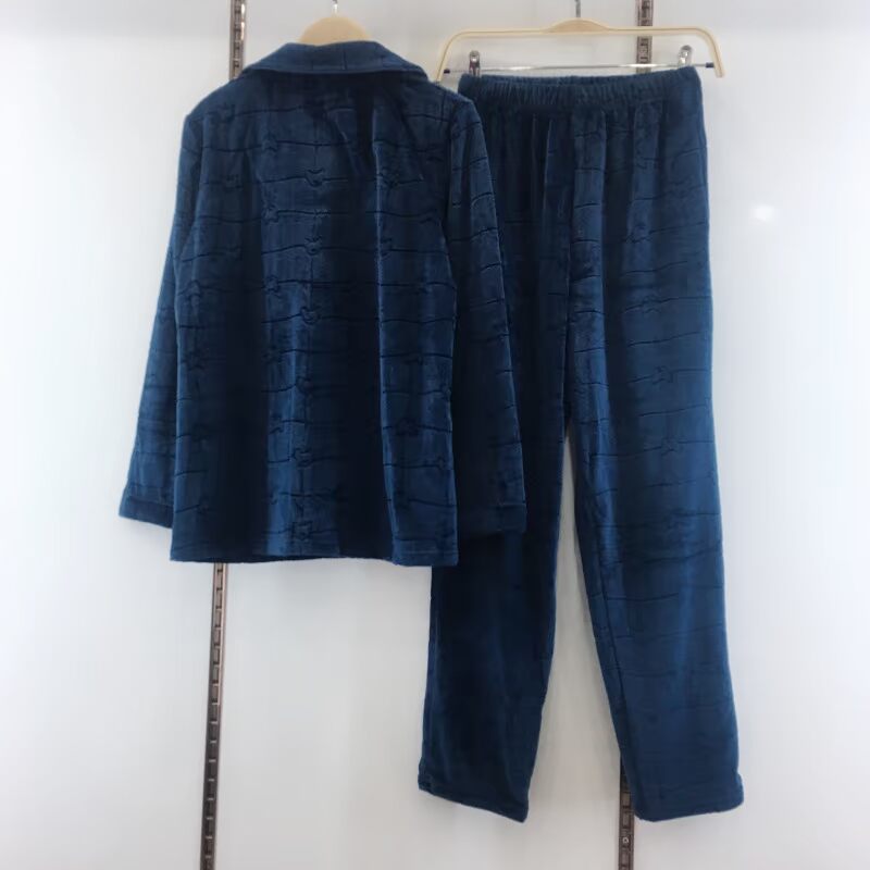 Nicole 2018 mùa thu và mùa đông mới hai mặt đảo cashmere cắt mèo đầu ấm phục vụ nhà nữ đồ ngủ N83D5214 bộ mặc nhà thu đông