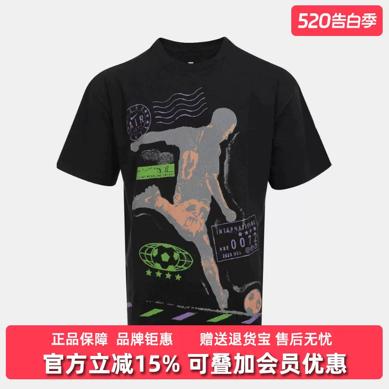 Мужская футболка Nike 2026 летняя новая NSW TEE LSE CELEB Спорт и досуг футболка IR5749