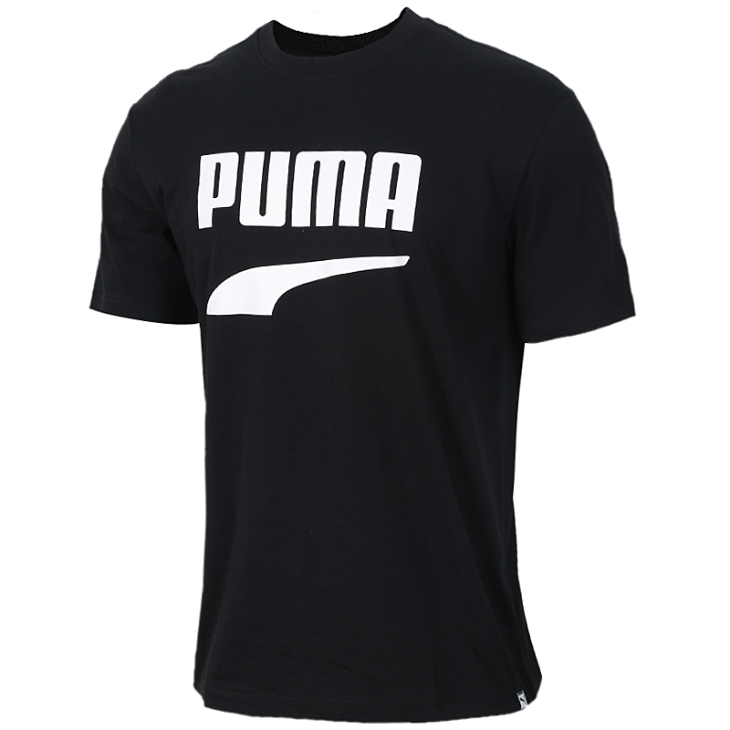 PUMA PUMA nam 2019 xuân mới diện đồ thể thao rộng cổ tròn giản dị áo thun ngắn tay thoáng khí 579112 - Áo phông thể thao áo ba lỗ tập gym