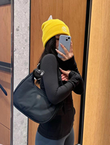 lulu同款 运动瑜伽包健身包Mini Shoulder Bag4L牛角单肩包手提包