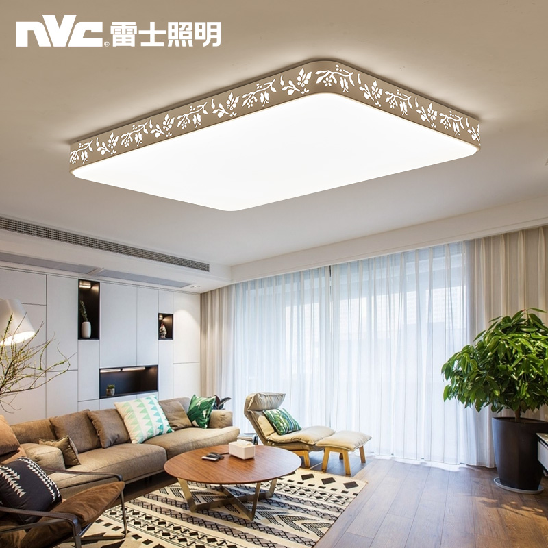 Thunder lighting LED Living room light suction ceiling light LED ceiling lamp rectangular 2020 new minimalist creative home luminaire