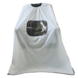 Высококлассный парикмахерский фартук для стрижки волос, прозрачная накидка, делается под заказ