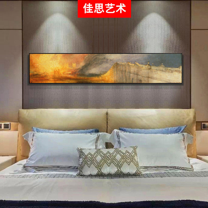Modern Abstract Bedroom Bedside Decoration Painting Living Room Office-Like Inter-Board Background Hang Painting Nordic Minimalist Mural Paintings