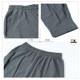 Linen loose-fitting trousers summer leggings-free monk trousers Chinese style morning exercise wide-leg trousers short coat long coat men's and women's trousers