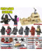 Peace Elite Boos Thomas Powered Mecha Wind-Breaking Gloves Building Block Minifigure Assembled Toy Model