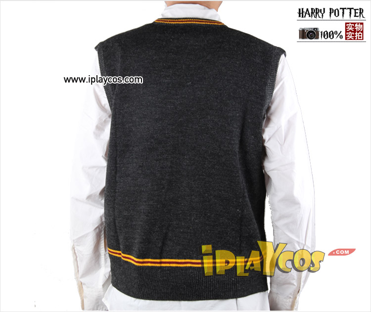 2017 hot Harry Potter đồng phục học sinh Gryffindor vest áo len áo len nam V-Cổ vest