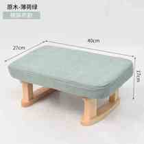Solid Wood Small Stool Home Creative Adult Short Stool Fashion Tech Bufang Bench Sofa Stool-changing stool Bench Bench