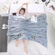 Nhung đôi giải trí chăn đơn mặt bích đặt chăn sang trọng chăn chăn che chăn thường chăn / chăn / thảm chăn lông cừu nekio