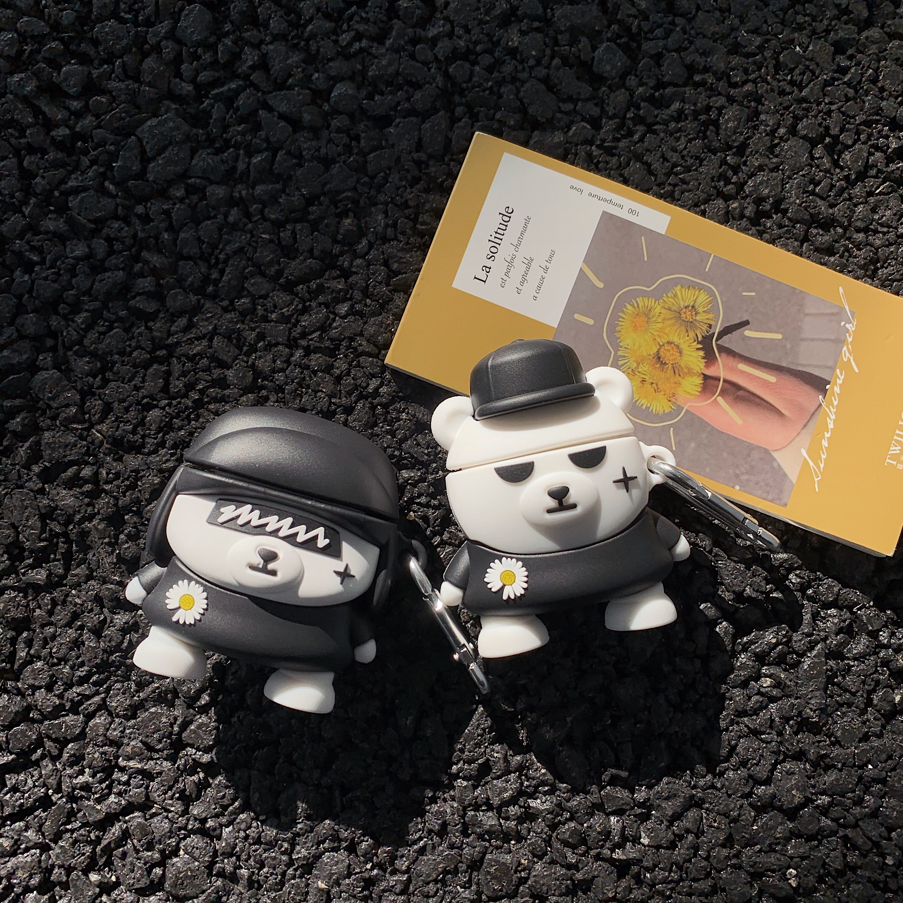 Tide-card Cubs apply AirPods protective sleeves Soft airpods2 generation headphone shell Creative silicone AirPods3