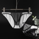 GTOPXMAN ກະເປົ໋າຊັ້ນດຽວແບບສະບາຍ U convex briefs ice silk refreshing elastic ສະດວກສະບາຍສອງສີ underwear ຜູ້ຊາຍ