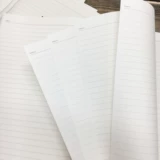 Gimen Giant Stactyery Note Riding Nail PP Прозрачная горизонтальная ноутбука маленькая свежая и простая студентка 16K