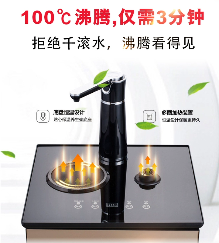 Hàn Quốc hiện đại máy lọc nước nóng lạnh lạnh đa chức năng gia dụng máy lạnh tự động thông minh mới máy pha trà thanh - Nước quả