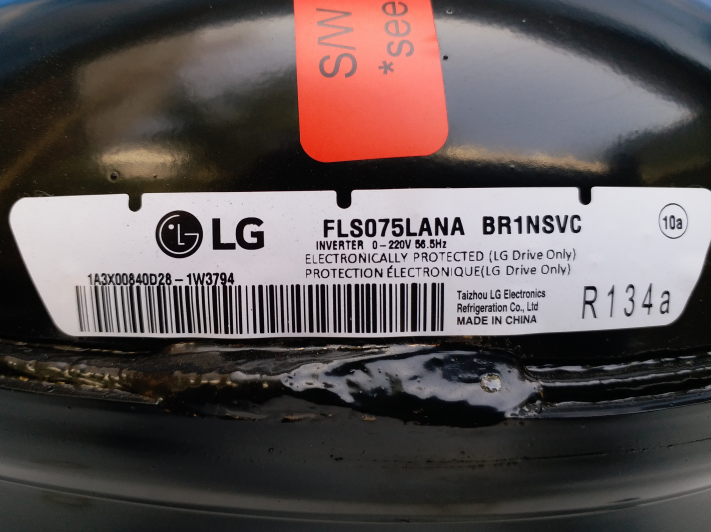 lg compressor fls075lana