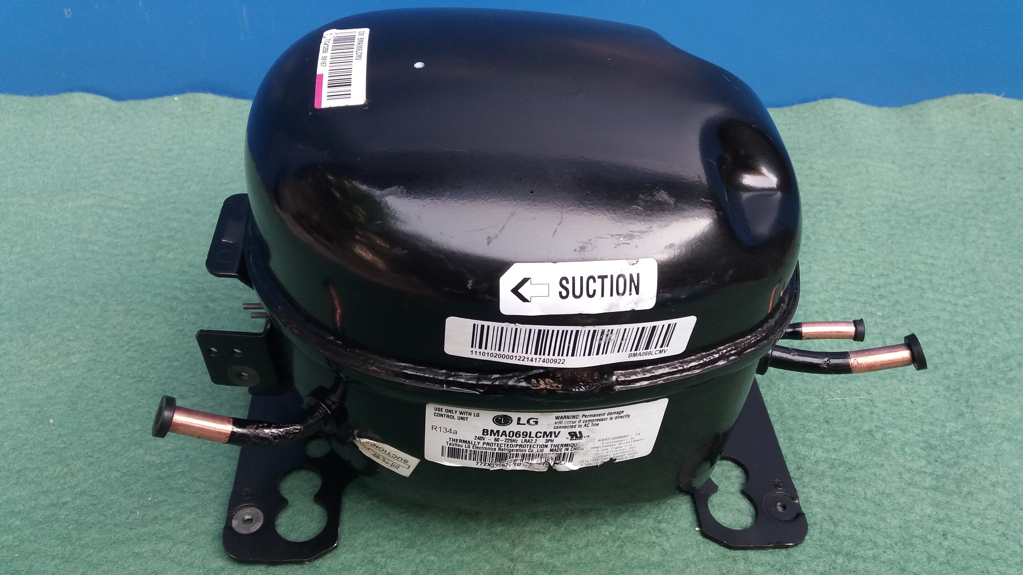 LG compressor BMA069LCMV offline machine one year guaranteed replacement